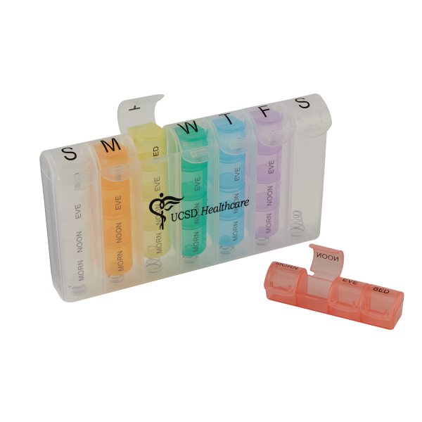 Pill Case / Pill Box / 28 Compartment Medical Minder 3567