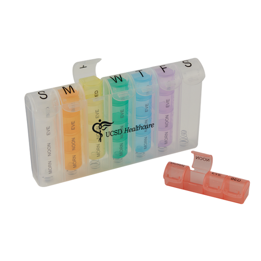 Pill Case / Pill Box / 28 Compartment Medical Minder 3567