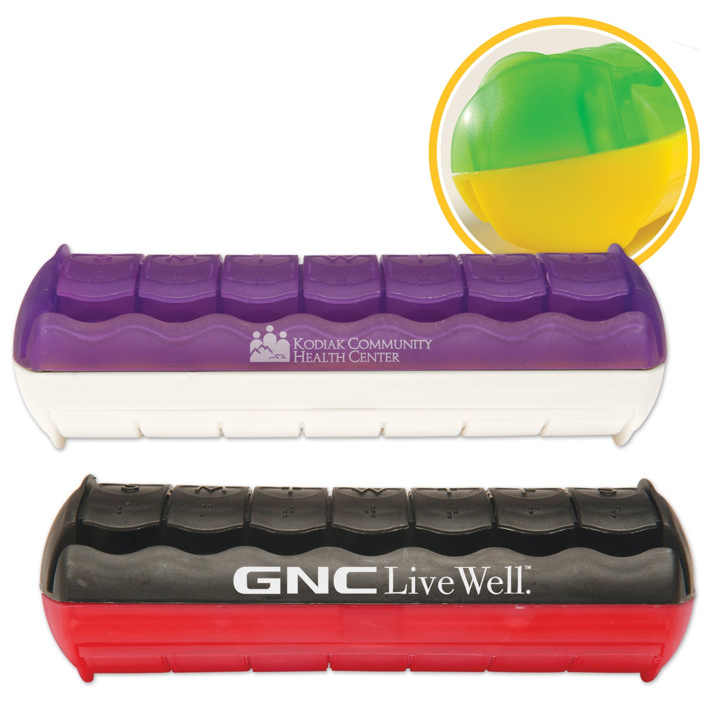 Pill Case / Pill Box / 7 Day AM/PM Medical Minder 3562