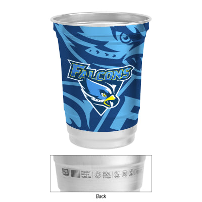 Hit Promo 16 Oz. Top Cup Full Color Aluminum Cup #50611