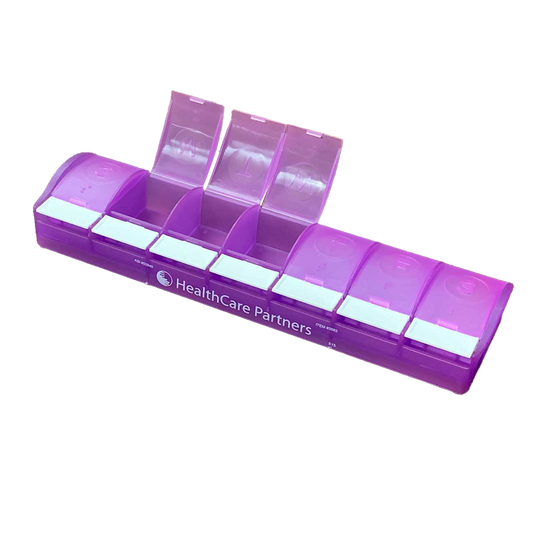 Pill Cases / Pill Boxes / Snap Open 7 Day Medical Minder 3563