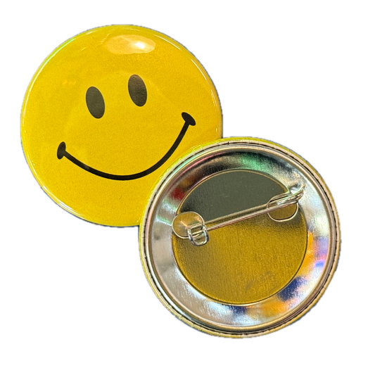 Custom Made in America Button Badge - 1.75 inches (approx. 44 mm)