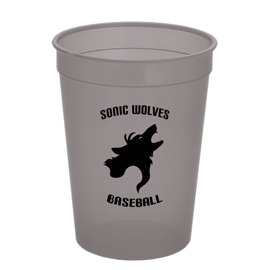 スタジアムカップ・クリア(透明)・12oz (355ml)・SC12T