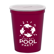 スタジアムカップ・コインバンク(貯金箱)・16oz (473ml)・SC16B