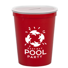 スタジアムカップ・コインバンク(貯金箱)・16oz (473ml)・SC16B