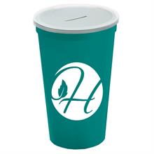 スタジアムカップ・コインバンク(貯金箱)・22oz (652ml)・SC22XB