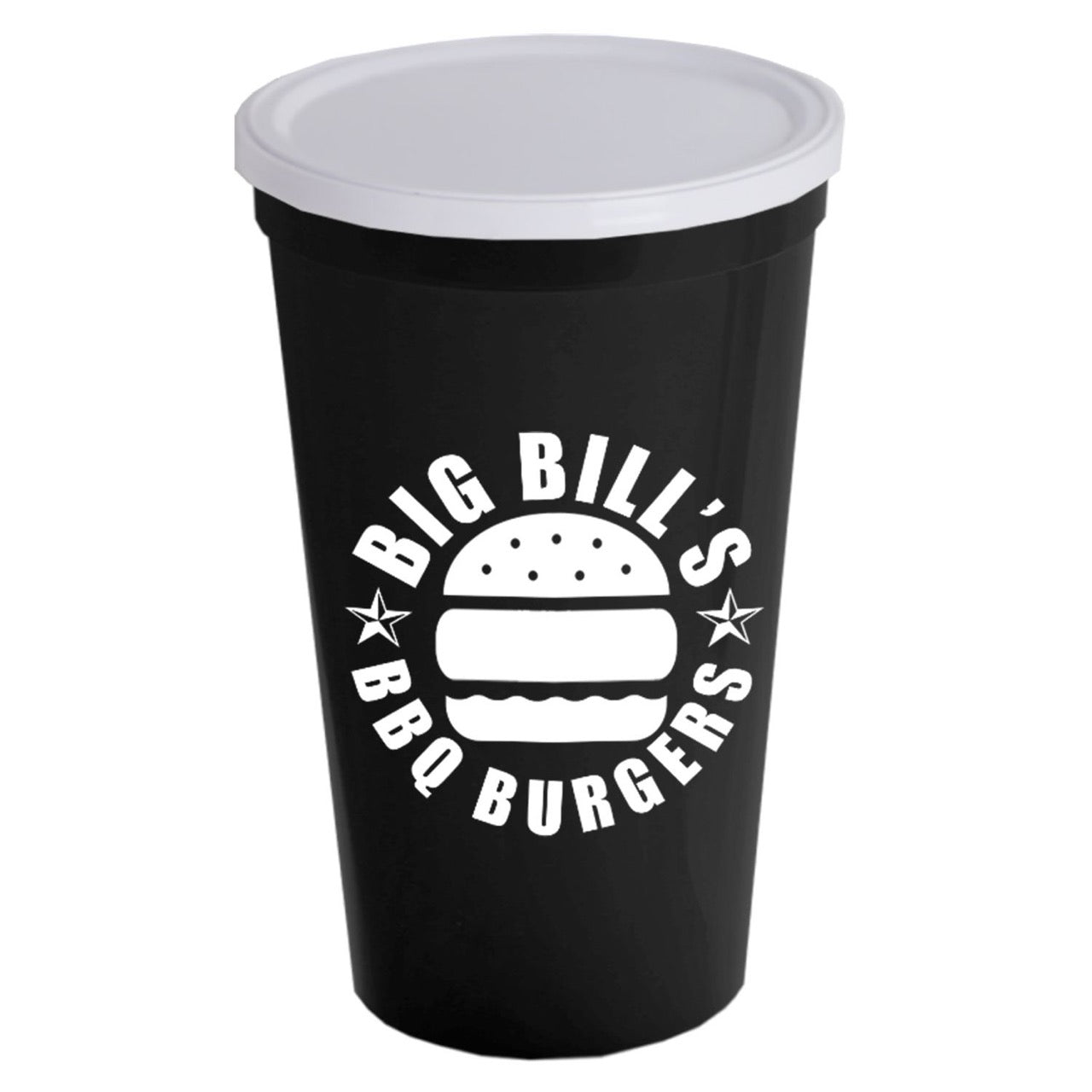 スタジアムカップ・穴なしフタ付・22oz (651ml)・SC22XNH