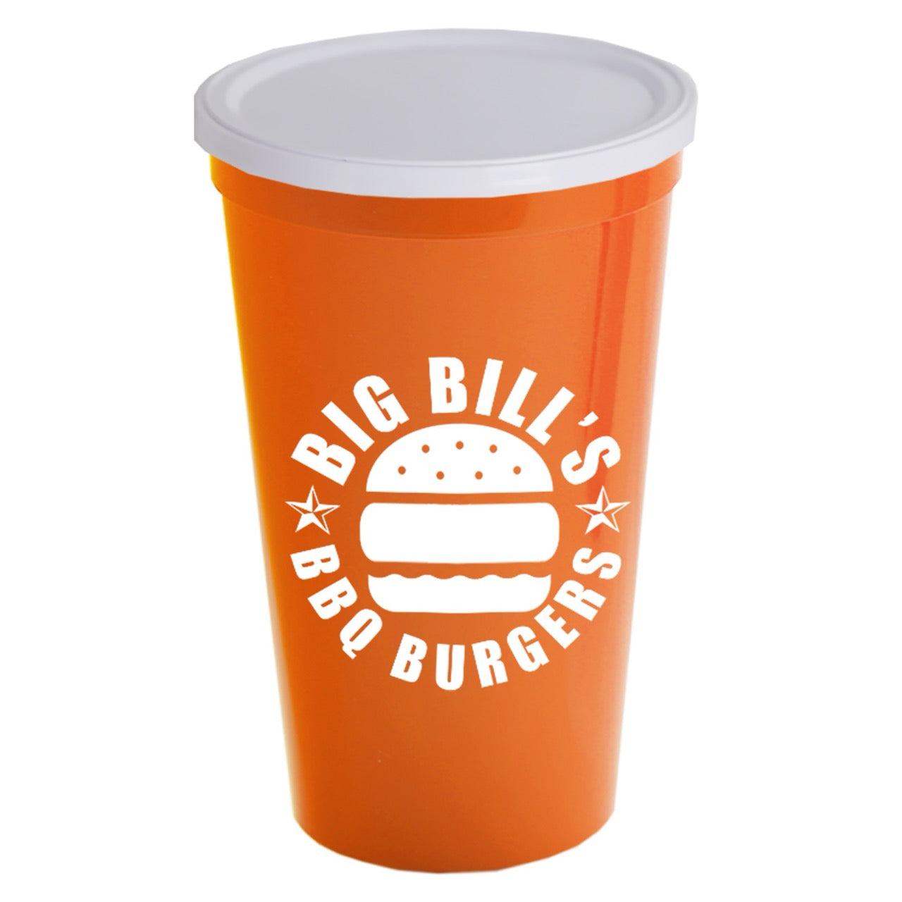 スタジアムカップ・穴なしフタ付・22oz (651ml)・SC22XNH