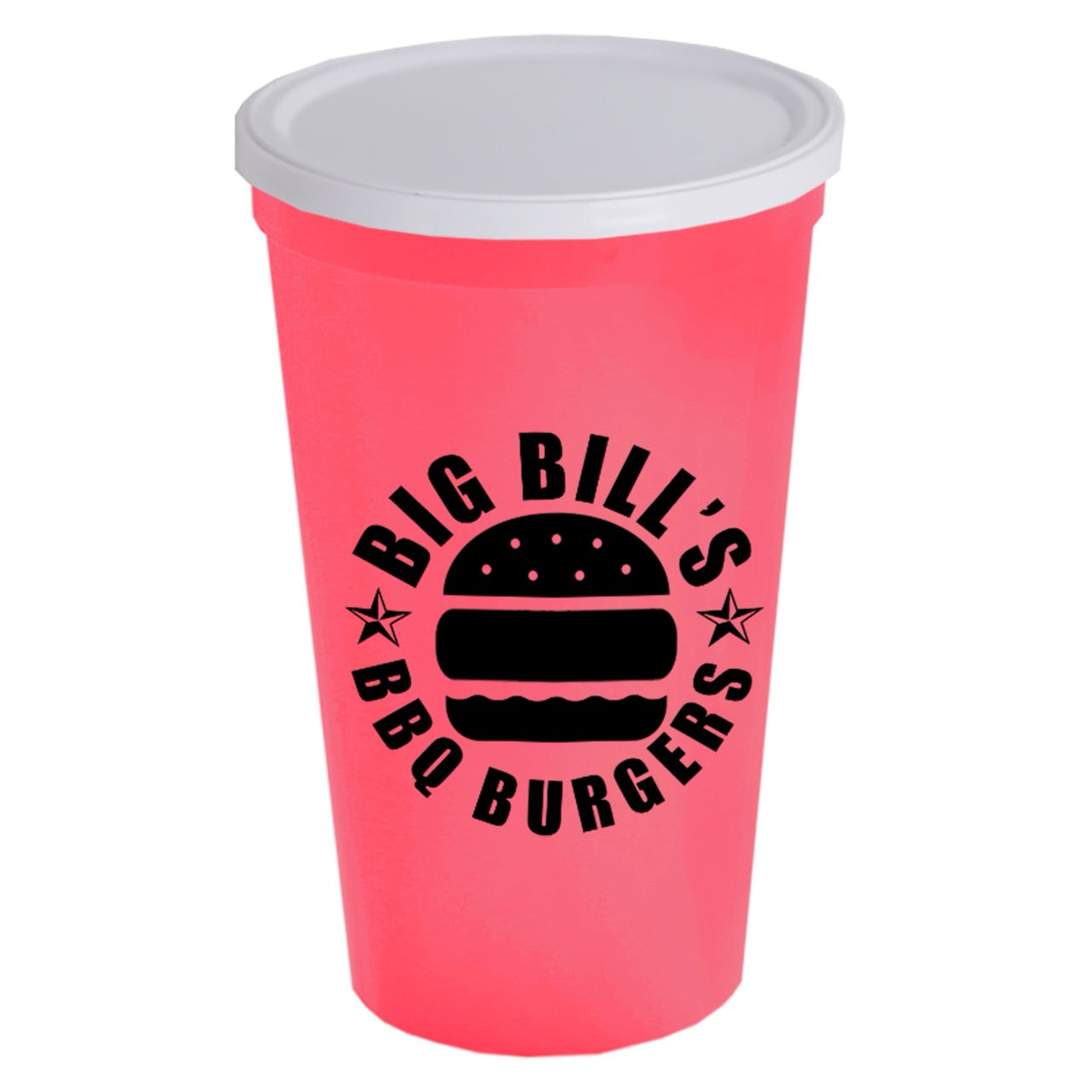 スタジアムカップ・穴なしフタ付・22oz (651ml)・SC22XNH