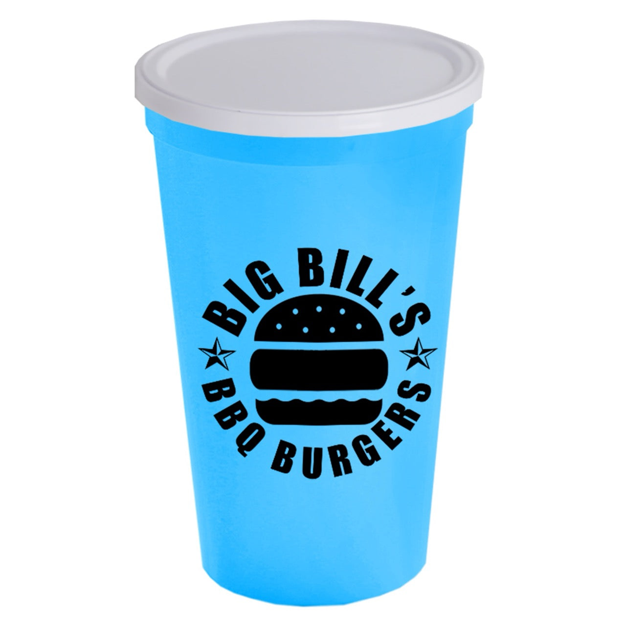スタジアムカップ・穴なしフタ付・22oz (651ml)・SC22XNH