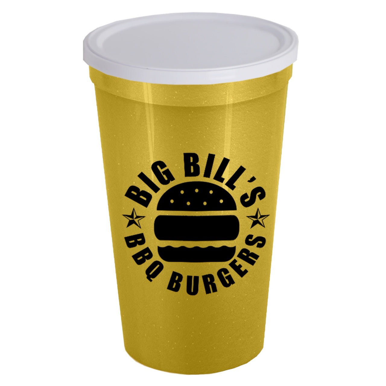 スタジアムカップ・穴なしフタ付・22oz (651ml)・SC22XNH