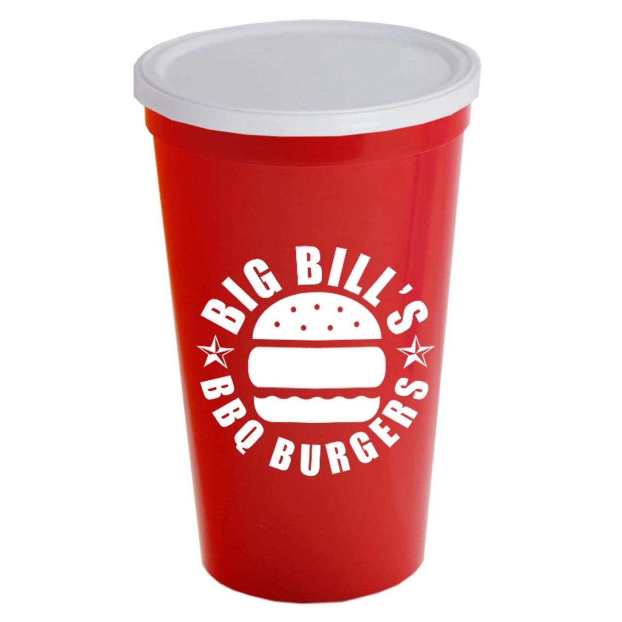 スタジアムカップ・穴なしフタ付・22oz (651ml)・SC22XNH