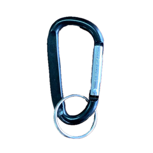6mm Carabiner with Split Ring #2081