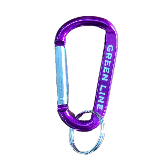 8mm Carabiner with Split Ring #2082