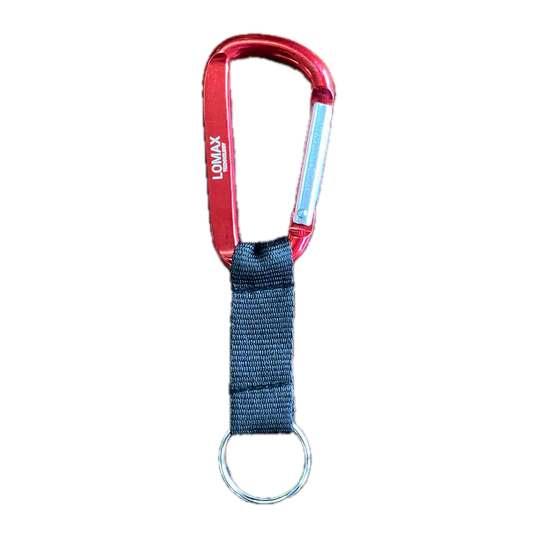 8mm Carabiner with Strap #2058