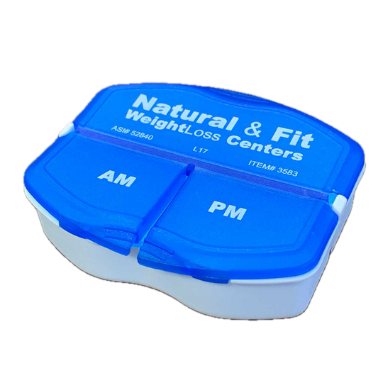 Pill case/pill box/Triminder 3583