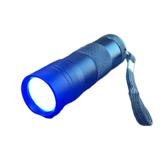UV 12 LED Black Flashlight SUC1302