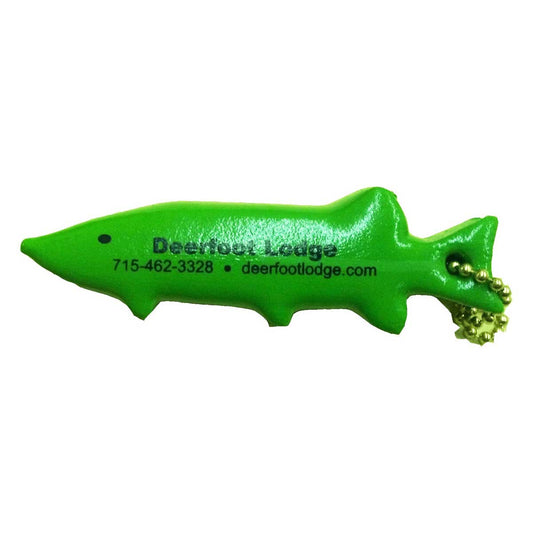 Key float, floating key holder, musky pike type, KF296