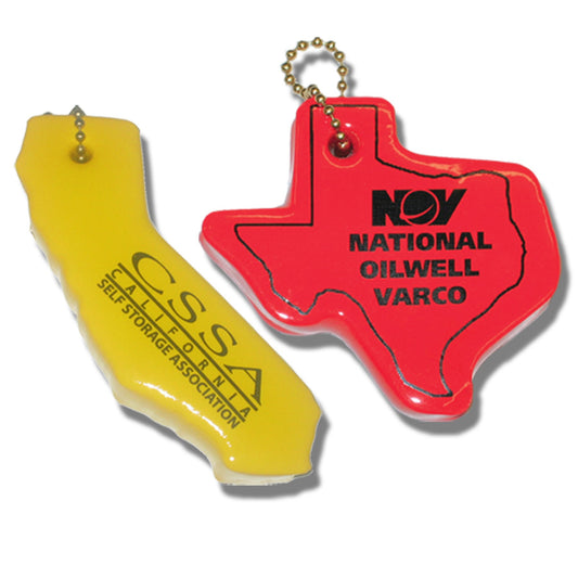 Key float, floating key holder, American states type, KF601