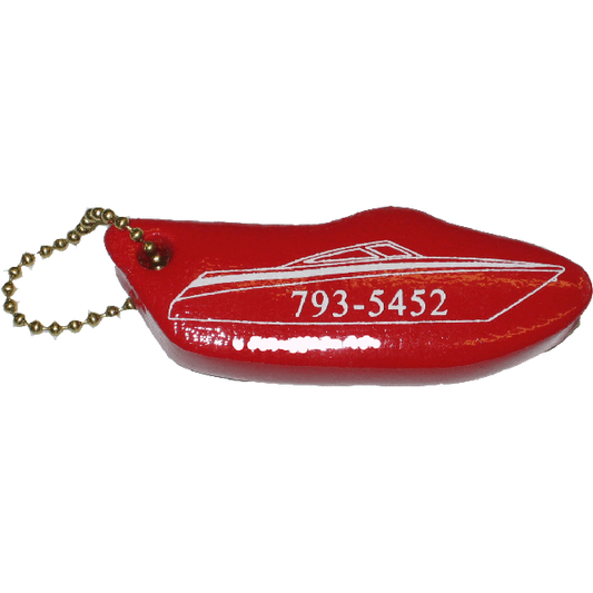 Key Float, Floating Key Holder, Speed Boat Shape, KF105
