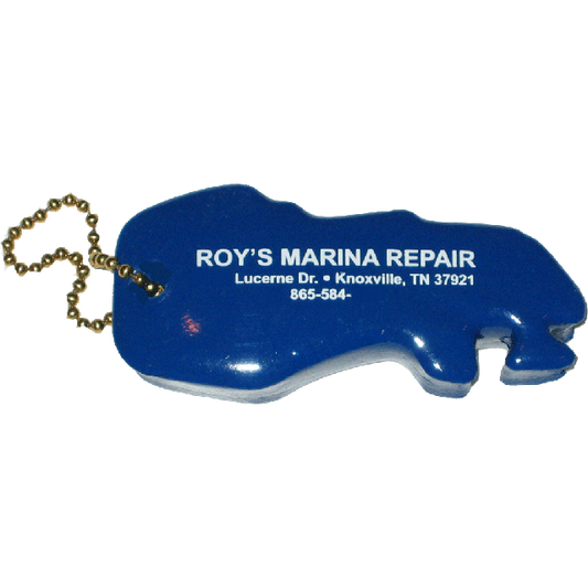 Key float, floating key holder, motorboat key type, KF106