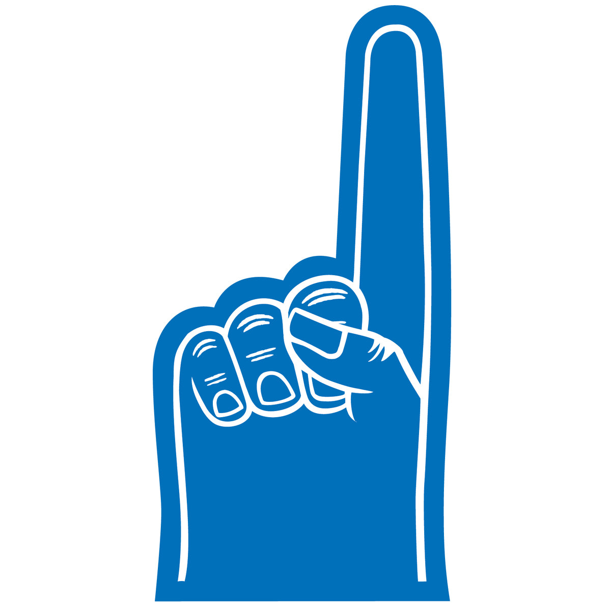 Sports Watching Cheering Goods Number One Hand Mitt 7.5 inch HA308