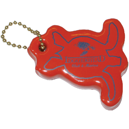 Key Float, Floating Keychain, Turtle Shape, KF360