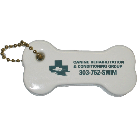 Key float, floating key holder, bone-shaped, KF206
