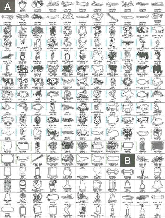 Quikey Soft Touch Keychain MS-L Stock Collection