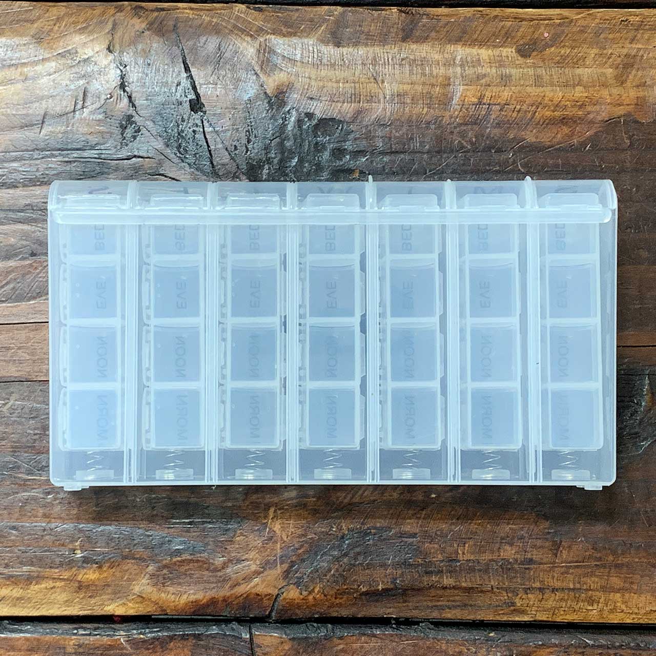 Pill Case / Pill Box / 28 Compartment Medical Minder 3567