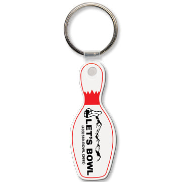 Quikey Soft Touch Keychain MS-M 6327 Bowling Pin