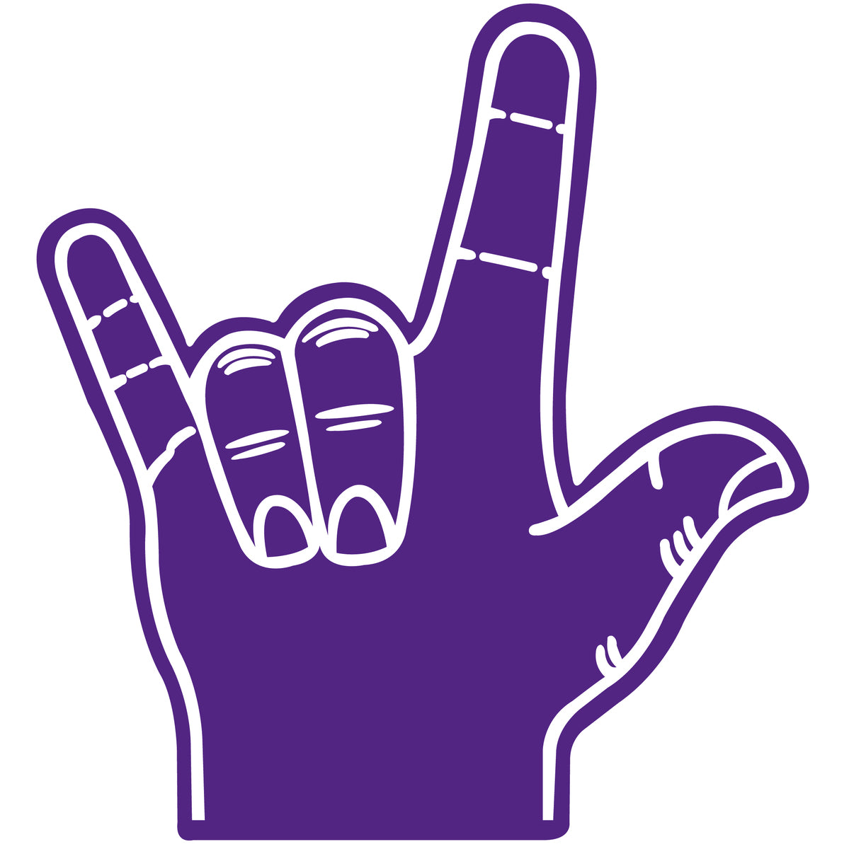 Sports Watching Cheering Goods, Love Hand Mitt, 18 inch, LV301