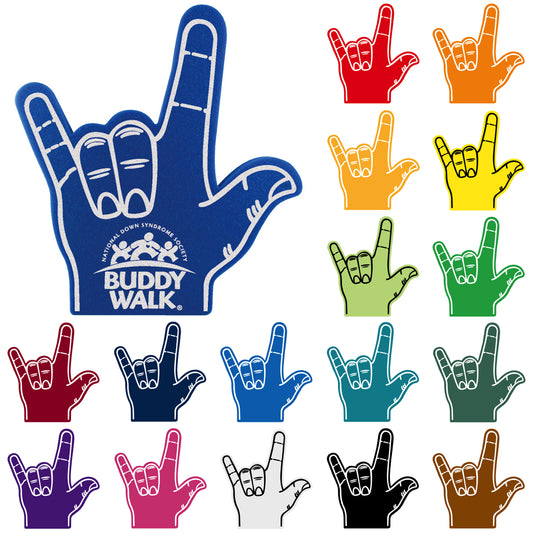 Sports Watching Cheering Goods, Love Hand Mitt, 18 inch, LV301