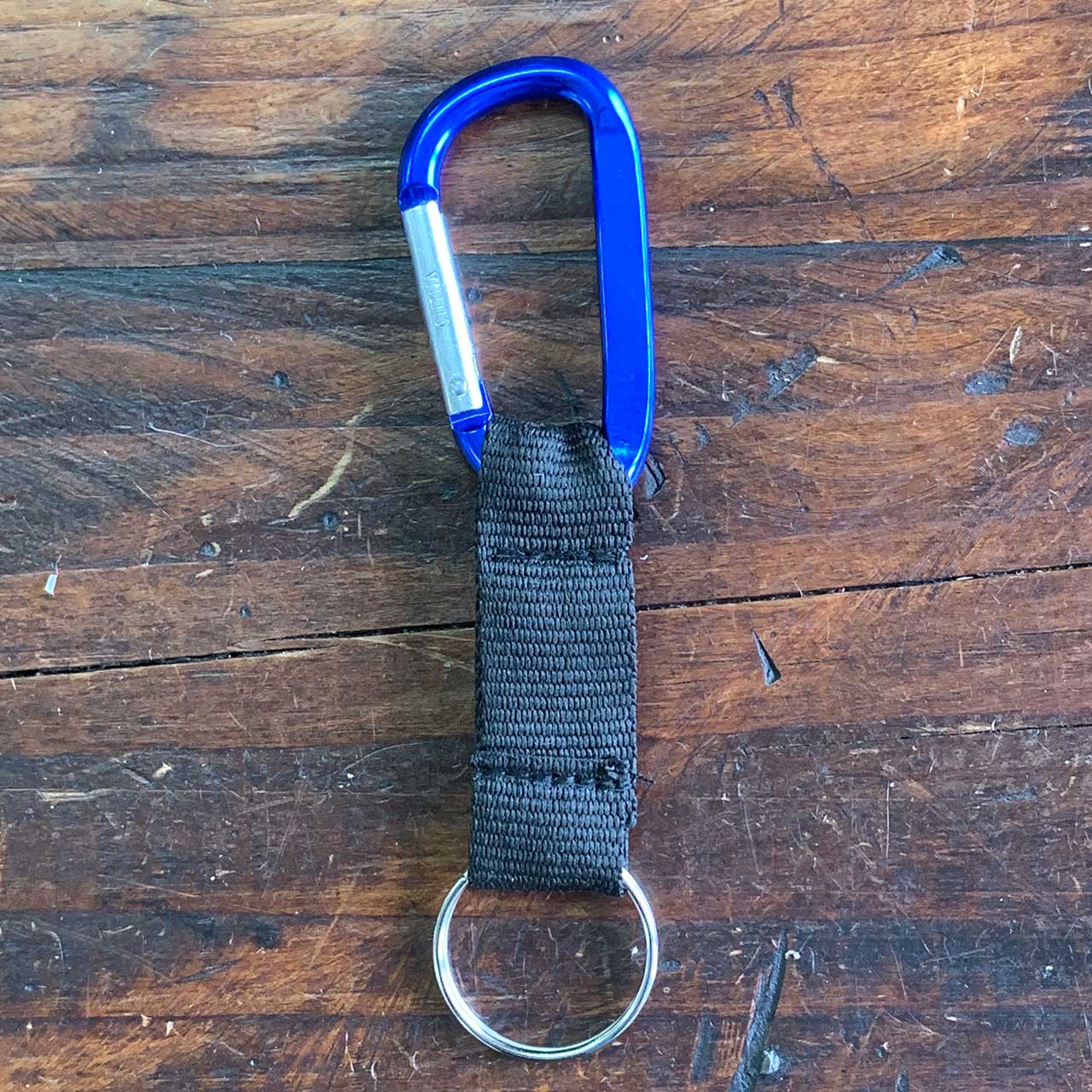 6mm Carabiner with Strap #2056