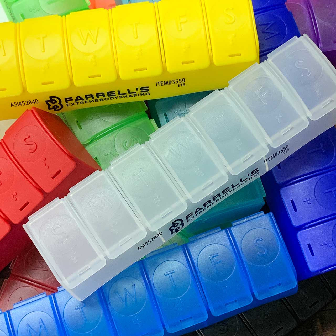 Pill Cases / Pill Boxes / Quick Care 7 Day Medical Minder 3559