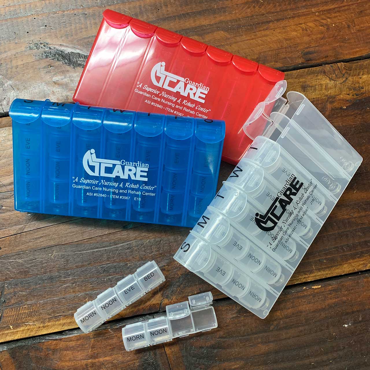 Pill Case / Pill Box / 28 Compartment Medical Minder 3567