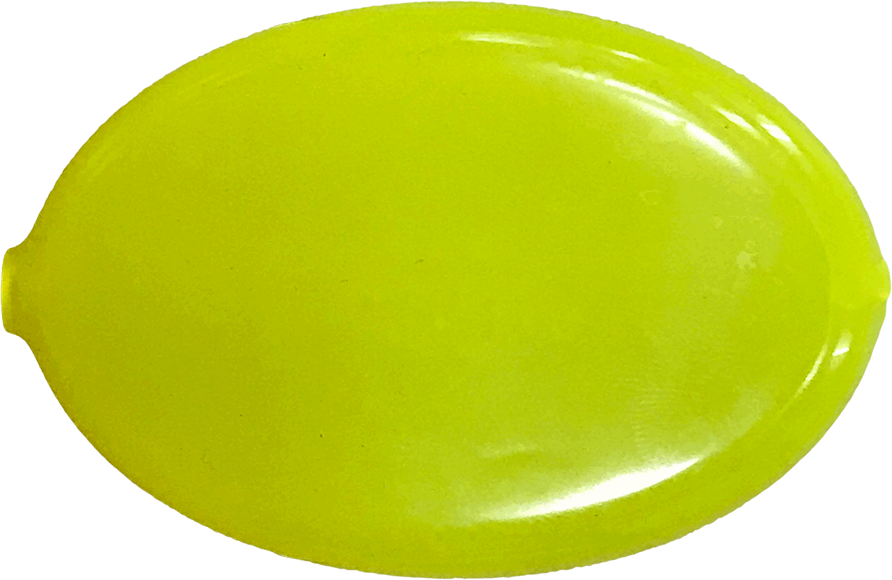 Quikey / Quikoin(クイコイン)コインケース・半透明ネオンイエロー