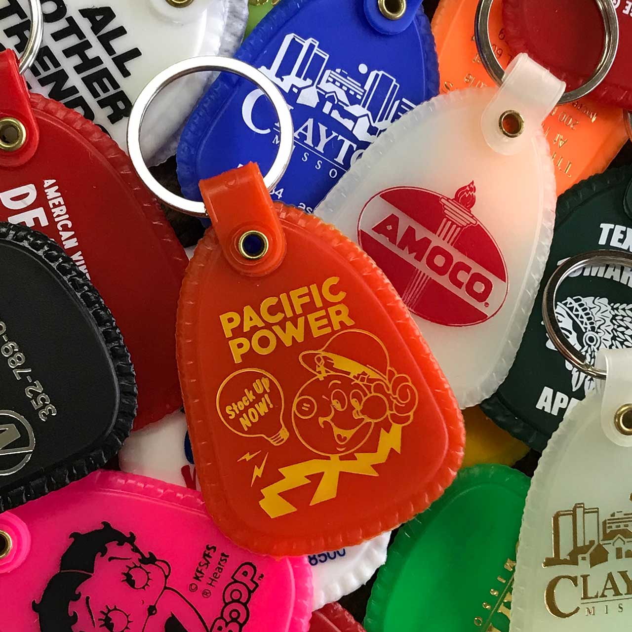 Western key rings, saddle key tags, antibacterial material