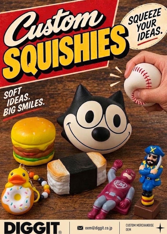 CUSTOM SQUISHIES オリジナルスクイーズ
