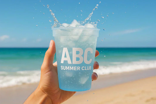 🧊✨【夏の販促に最適】冷たさで色が変わる！注目度抜群・アメリカ製カラーチェンジカップ