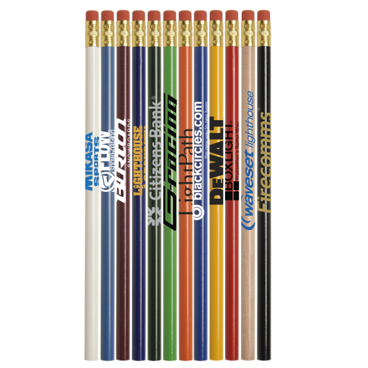 消しゴム付鉛筆・ラウンドペンシル・7905