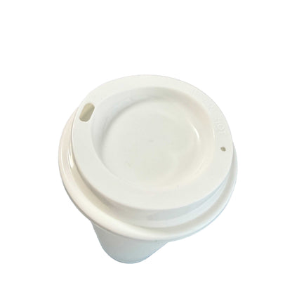 コーヒータンブラー・蓋つき・16oz｜ソリッドホワイト
