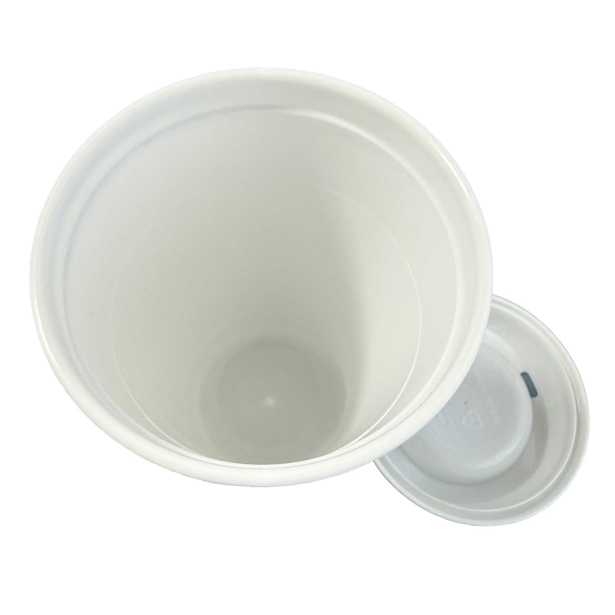 コーヒータンブラー・蓋つき・16oz｜ソリッドホワイト