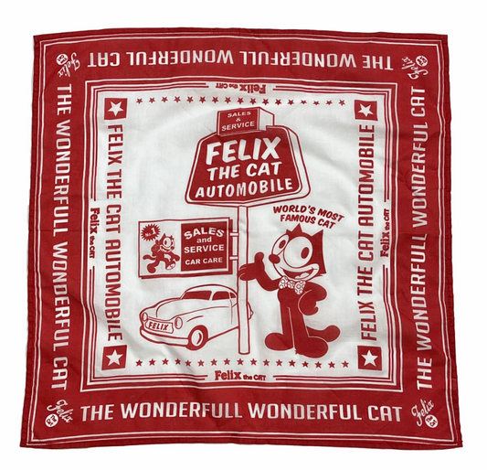 コットン100%バンダナ