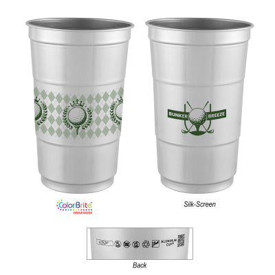 Hit Promo 24 Oz. Top Cup Aluminum Cup #50608
