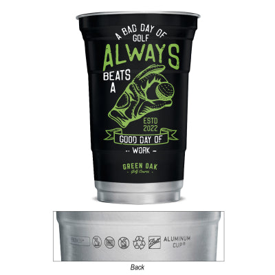 Hit Promo 20 Oz. Top Cup Full Color Aluminum Cup #50612