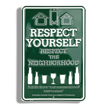 Original Metal Sign, 8” x 12” Sign, 5012-SP