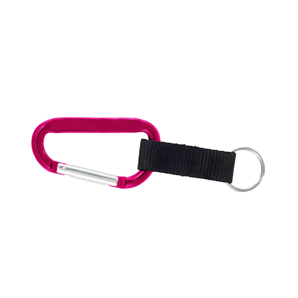 ストラップ付き・カラビナキーリング