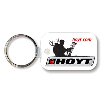 Quikey Soft Touch Keychain, Full Color, 20023, Rectangular